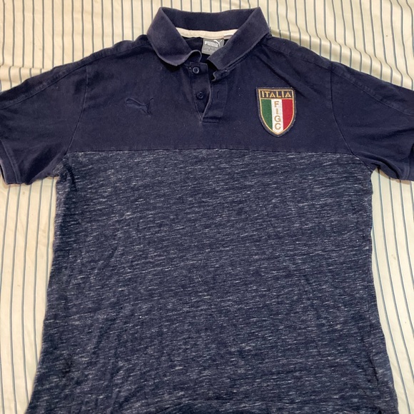 PUMA ITALIA Polo, Size L (slim fit) - Picture 3 of 3